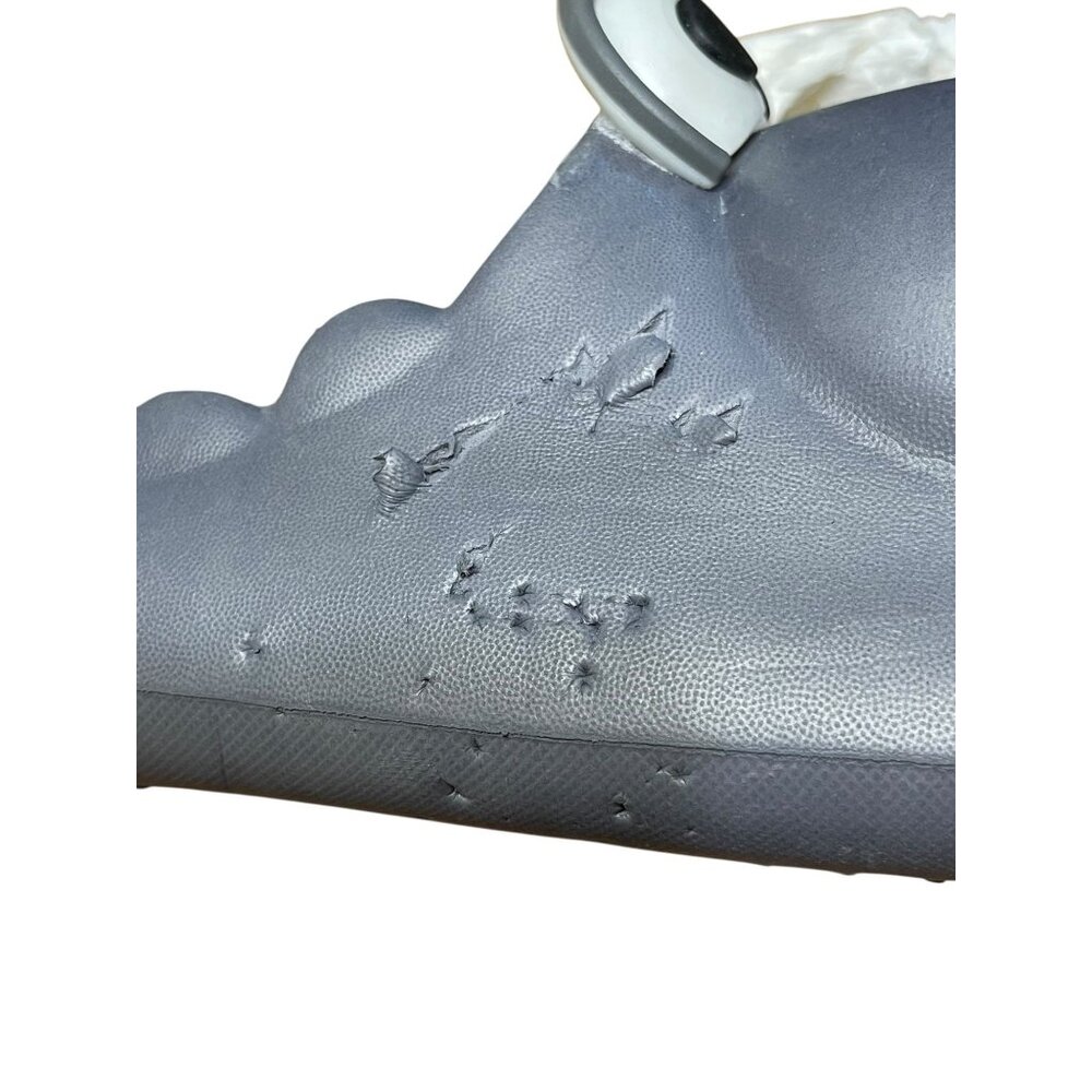 Novelty Hippo-Themed Slip-On House Slippers For Kids Size EU 34-35 ‎ 215MM Gray - Picture 8 of 11